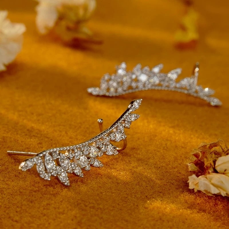 14k Gold 0.86 Ct Natural H Diamond Earrings: Ref:231007137 // gold content:14k gold // main gemstone:diamond // shape:round // carat weight:0. 86ct // clarity grade:vs-si // color:h // treatment:natural // cut grade:g // Condition: New Low