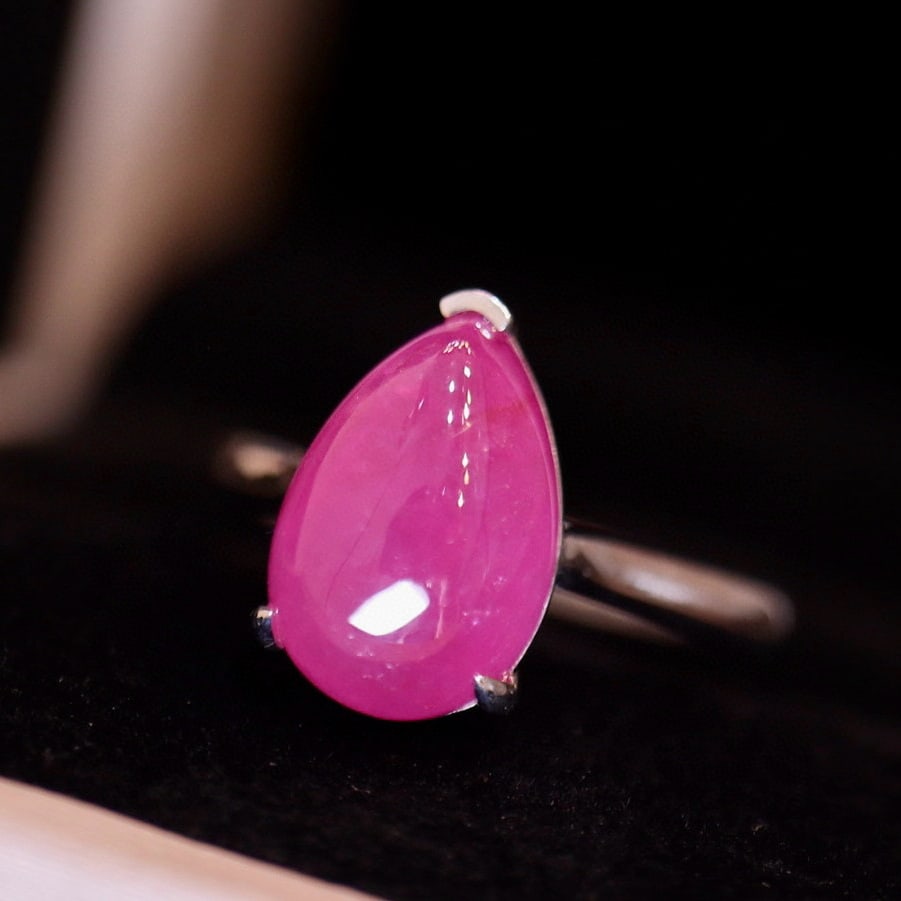14k Gold 5.2 Ct Natural Ruby Ring - 3