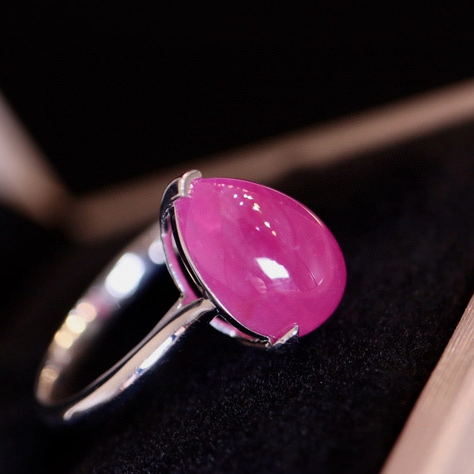14k Gold 5.2 Ct Natural Ruby Ring - 4