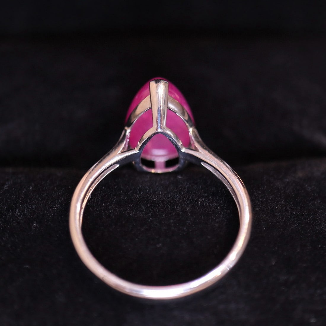 14k Gold 5.2 Ct Natural Ruby Ring - 5