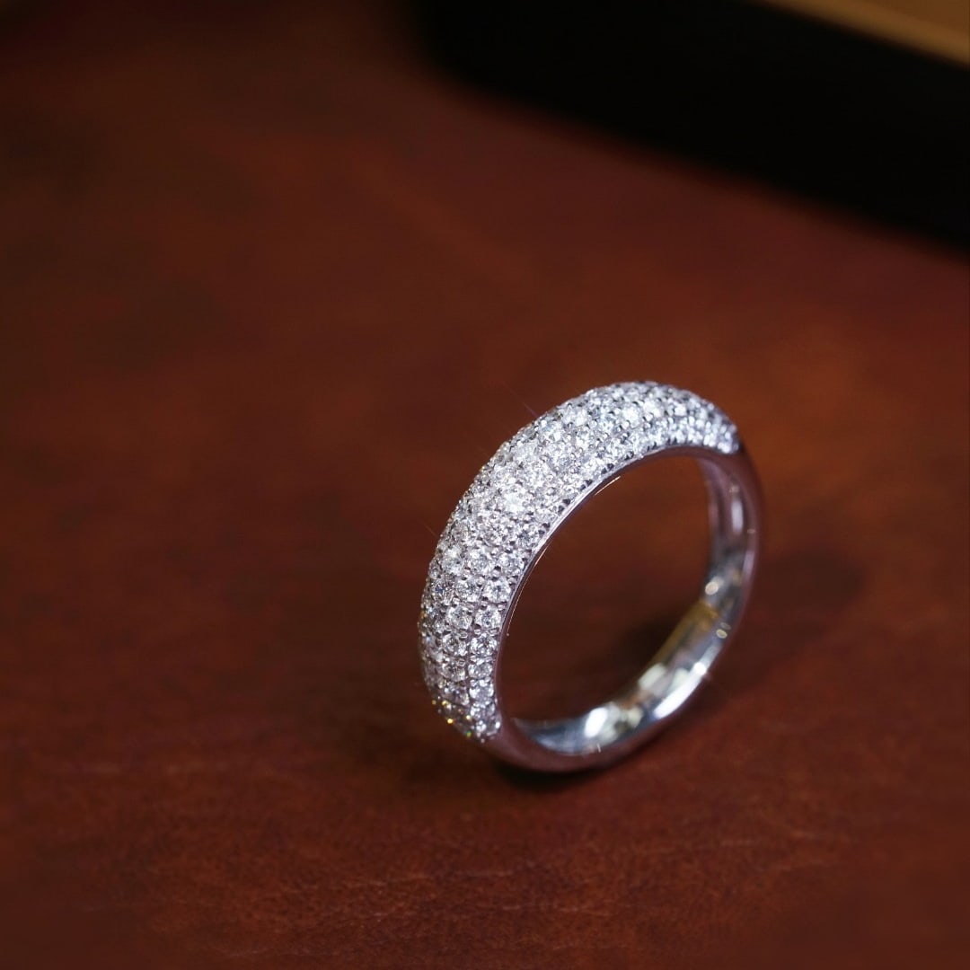 14k Gold 1.10 Ct Natural H Diamond Ring: Ref:231118209 // gold content:14k gold // ring size:7. 25us // // main gemstone:diamond // shape:round // carat weight:1. 10ct // clarity grade:vs-si // color:h // treatment:natural // cut grade:g //