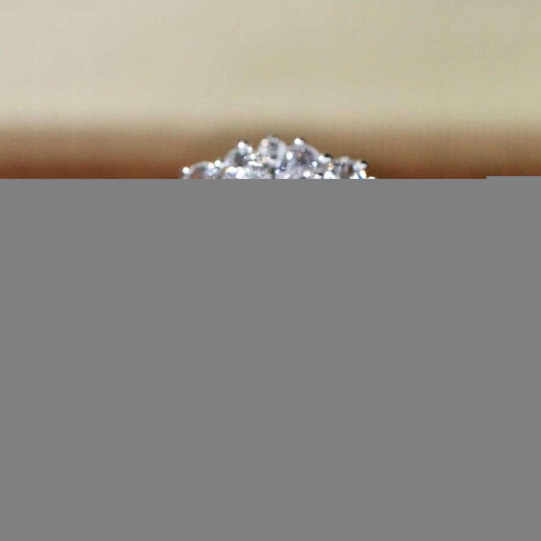 14k Gold 1.44 Ctw Natural Sapphire & Diamond Ring: Ref:231017240 // gold content:14k gold // ring size:7. 25us // // main gemstone:sapphire // shape:cushion // carat weight:1. 33ct // color:blue // treatment:natural // // adjacent gemstone 2 :