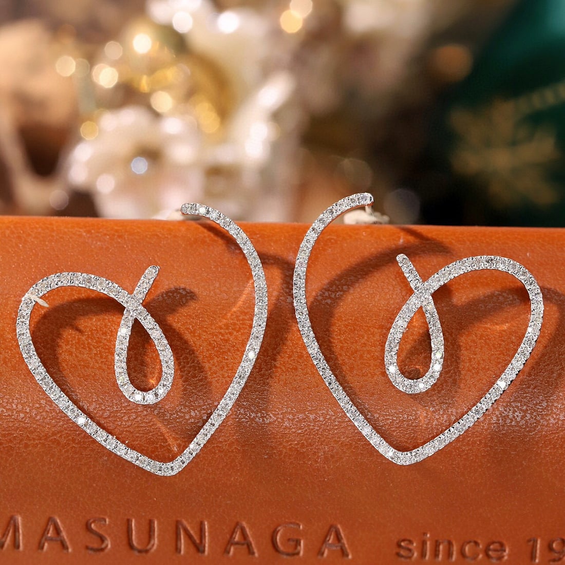 14k Gold 0.72 Ct Natural H Diamond Earrings - 2