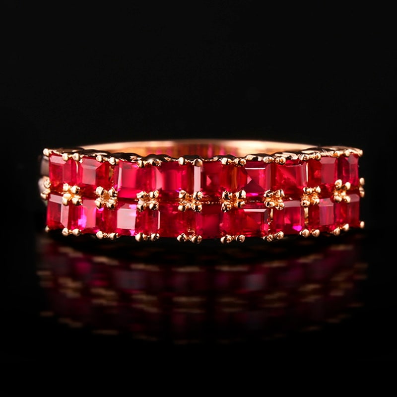 14k Gold 1.60 Ct Natural Ruby Ring (1 of 4)