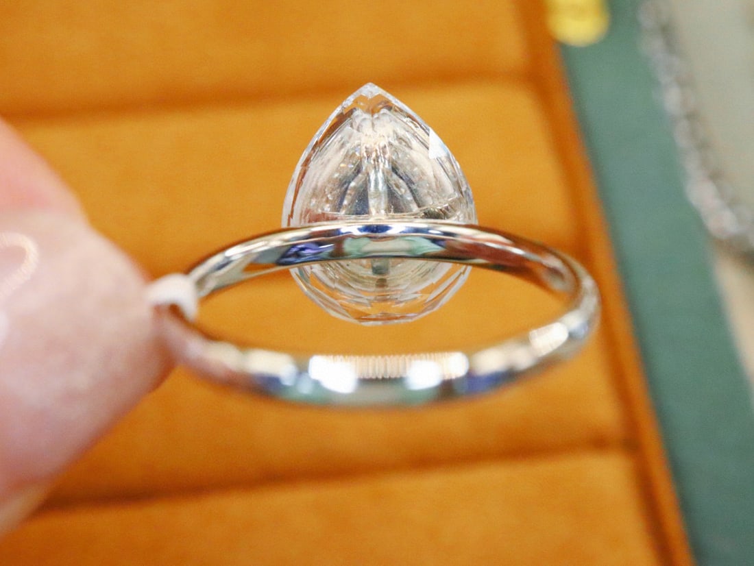 14k Gold 1.00 Ctw Natural Sapphire & Diamond Ring - 4