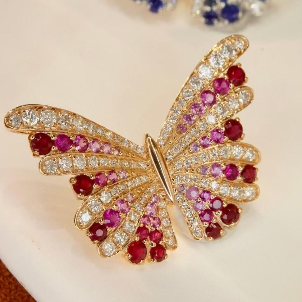 14k Gold 2.08 Ctw Natural Ruby & Diamond Pendant( Without Chain ): Ref:231035259 // gold content:14k gold // main gemstone:ruby // shape:round // carat weight:1. 4ct // color:red // treatment:natural // cut grade:g // // adjacent gemstone 2 : diamond // shape:round