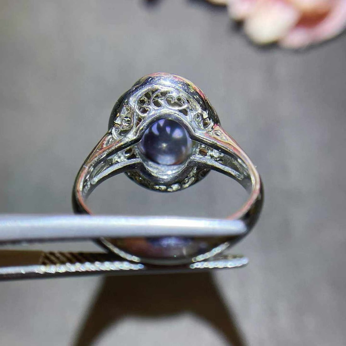 14k Gold 3.06 Ctw Natural Opal & Diamond Ring - 5