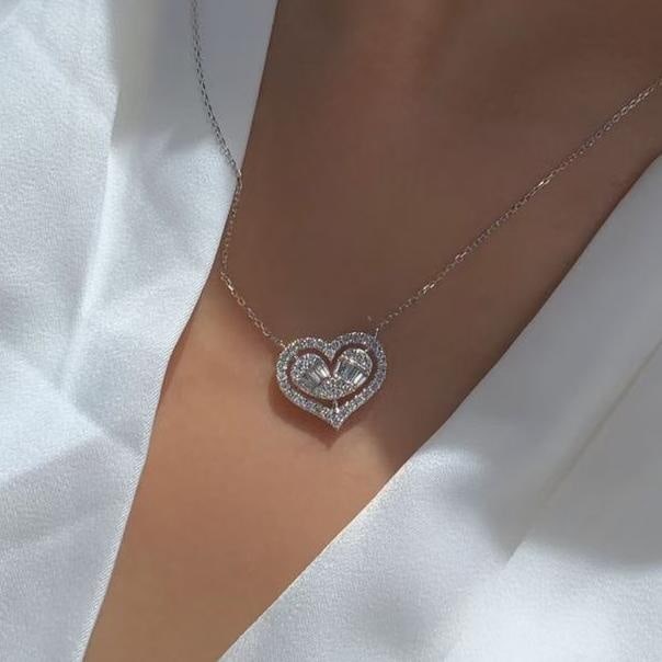 14k Gold 1.1 Ctw Natural H Diamond Jewelry Set - 3