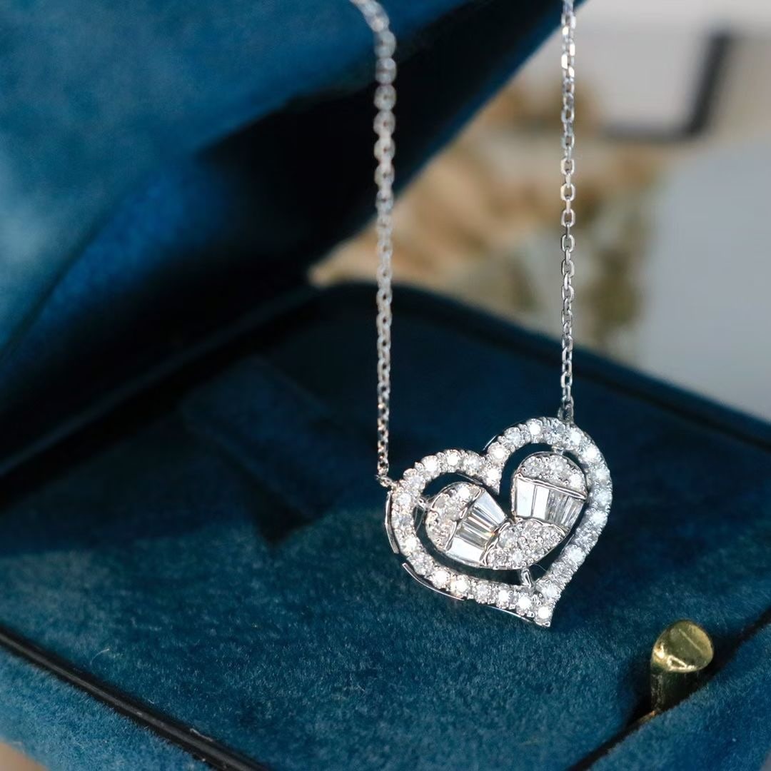 14k Gold 1.1 Ctw Natural H Diamond Jewelry Set - 6