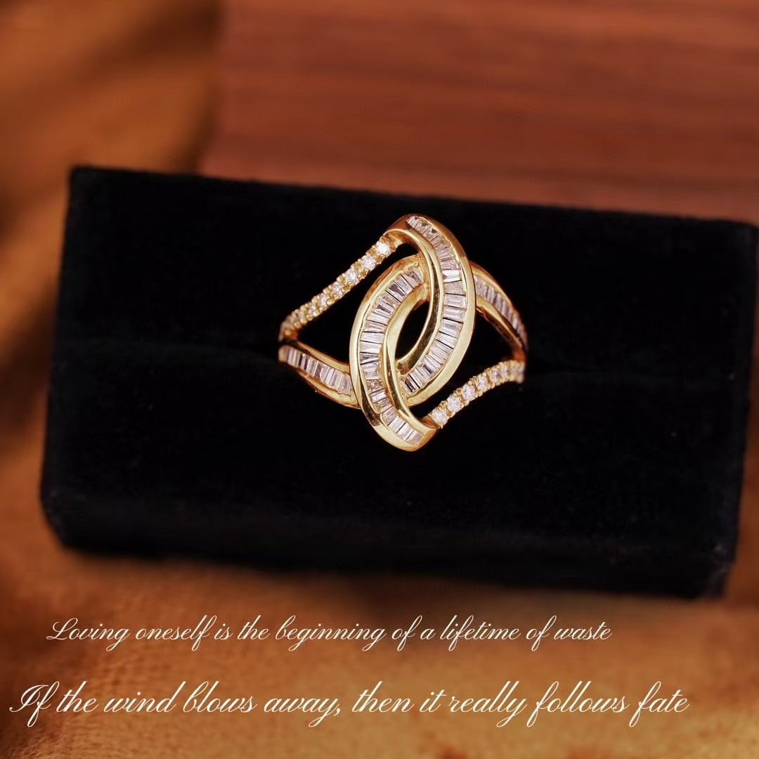 14k Gold 0.9 Ct Natural H Diamond Ring: Ref:231039253 // gold content:14k gold // ring size:7. 25us // // main gemstone:diamond // shape:multiply // carat weight:0. 9ct // clarity grade:vs-si // color:h // treatment:natural // Condition: