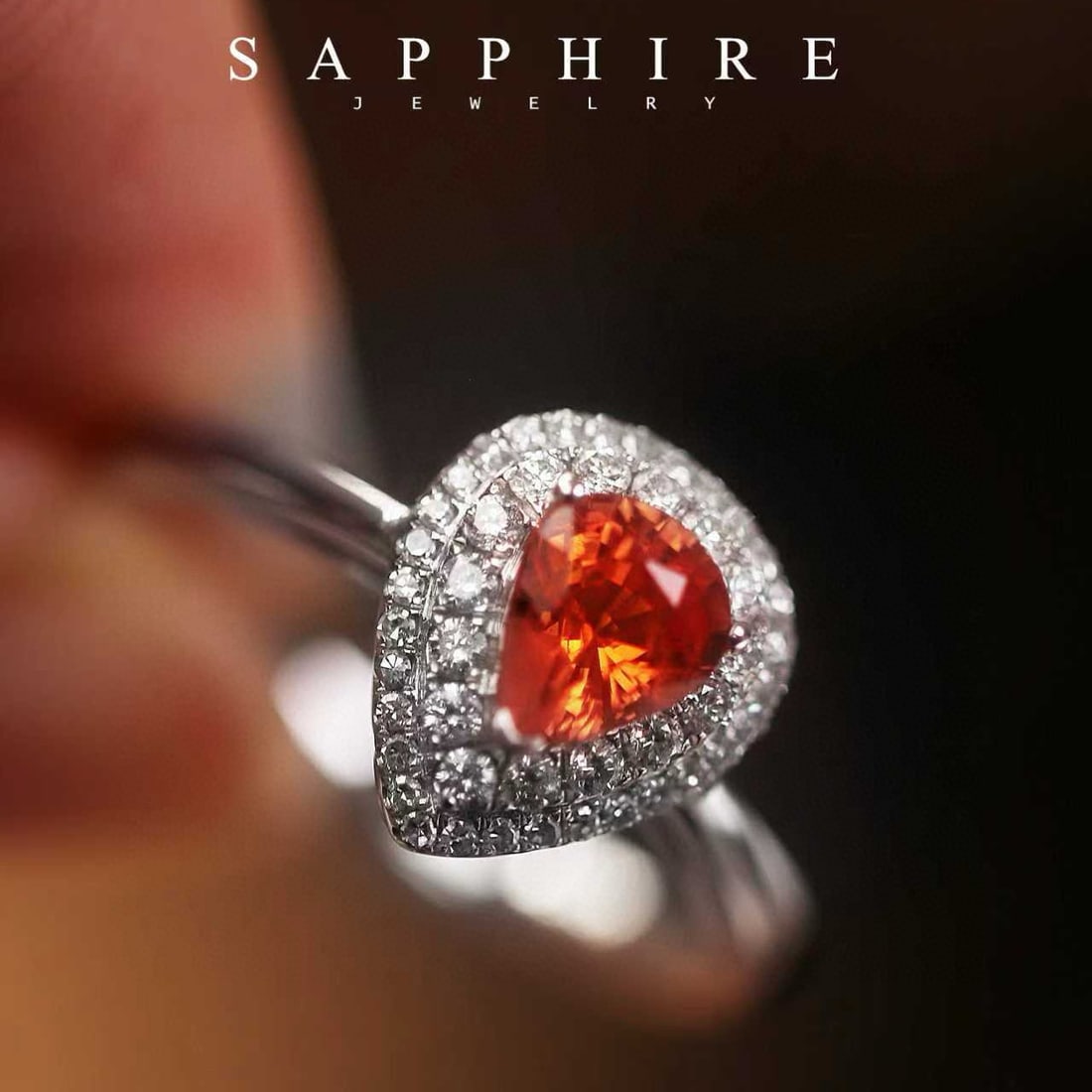 14k Gold 0.94 Ctw Natural Sapphire & Diamond Ring - 5