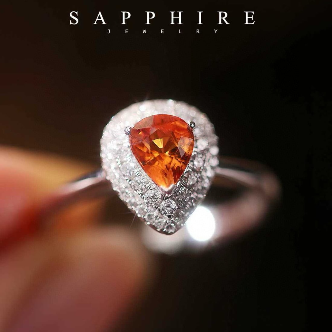 14k Gold 0.94 Ctw Natural Sapphire & Diamond Ring - 6