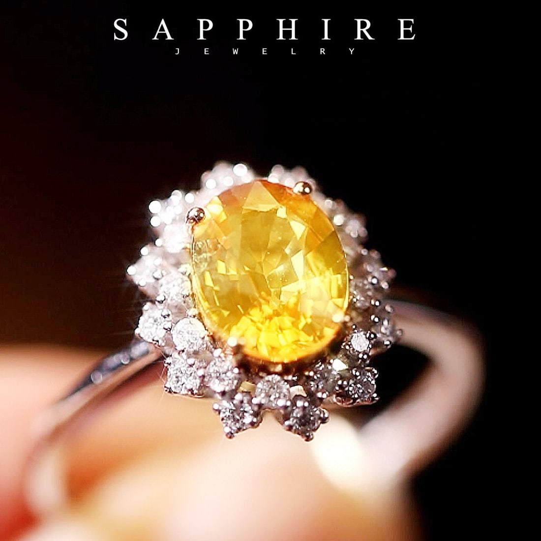14k Gold 2.19 Ctw Natural Sapphire & Diamond Ring - 2