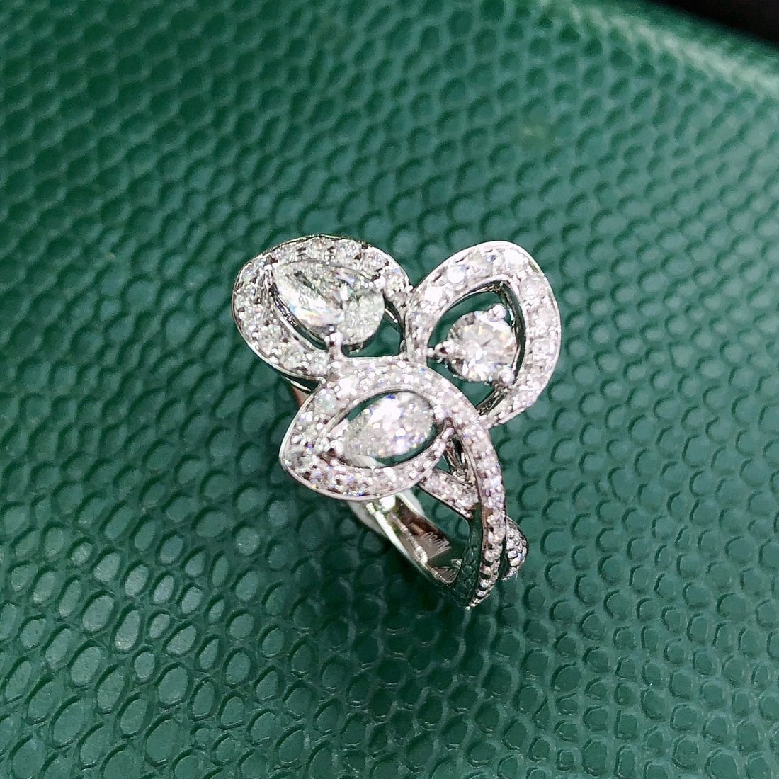 14k Gold 1.11 Ctw Natural H Diamond Ring - 2