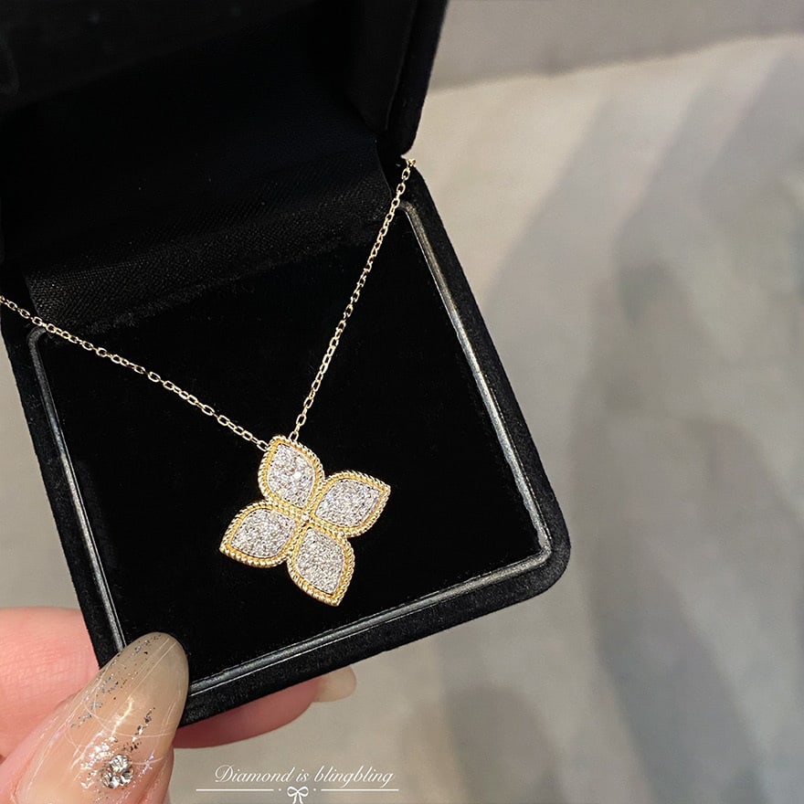 14k Gold 0.50 Ct Natural H Diamond Necklace: Ref:231044246 // gold content:14k gold // main gemstone:diamond // shape:round // carat weight:0. 50ct // clarity grade:vs-si // color:h // treatment:natural // cut grade:g // High Estimate: 4300