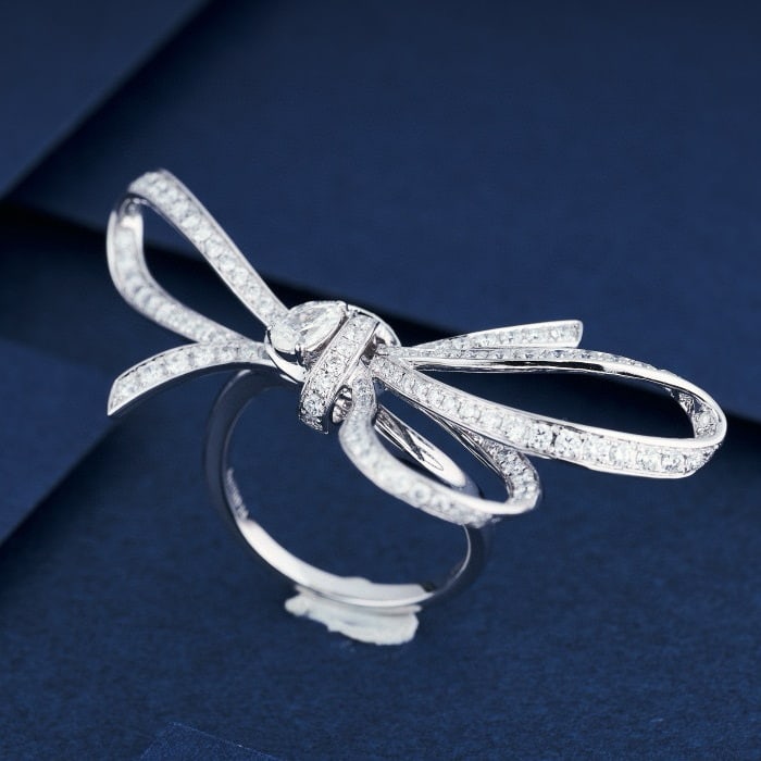14k Gold 1.44 Ctw Natural H Diamond Ring - 2