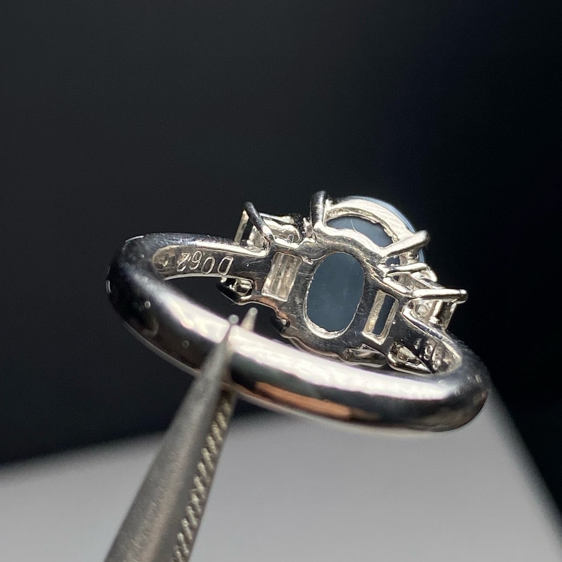 14k Gold 2.57 Ctw Natural Opal & Diamond Ring - 6