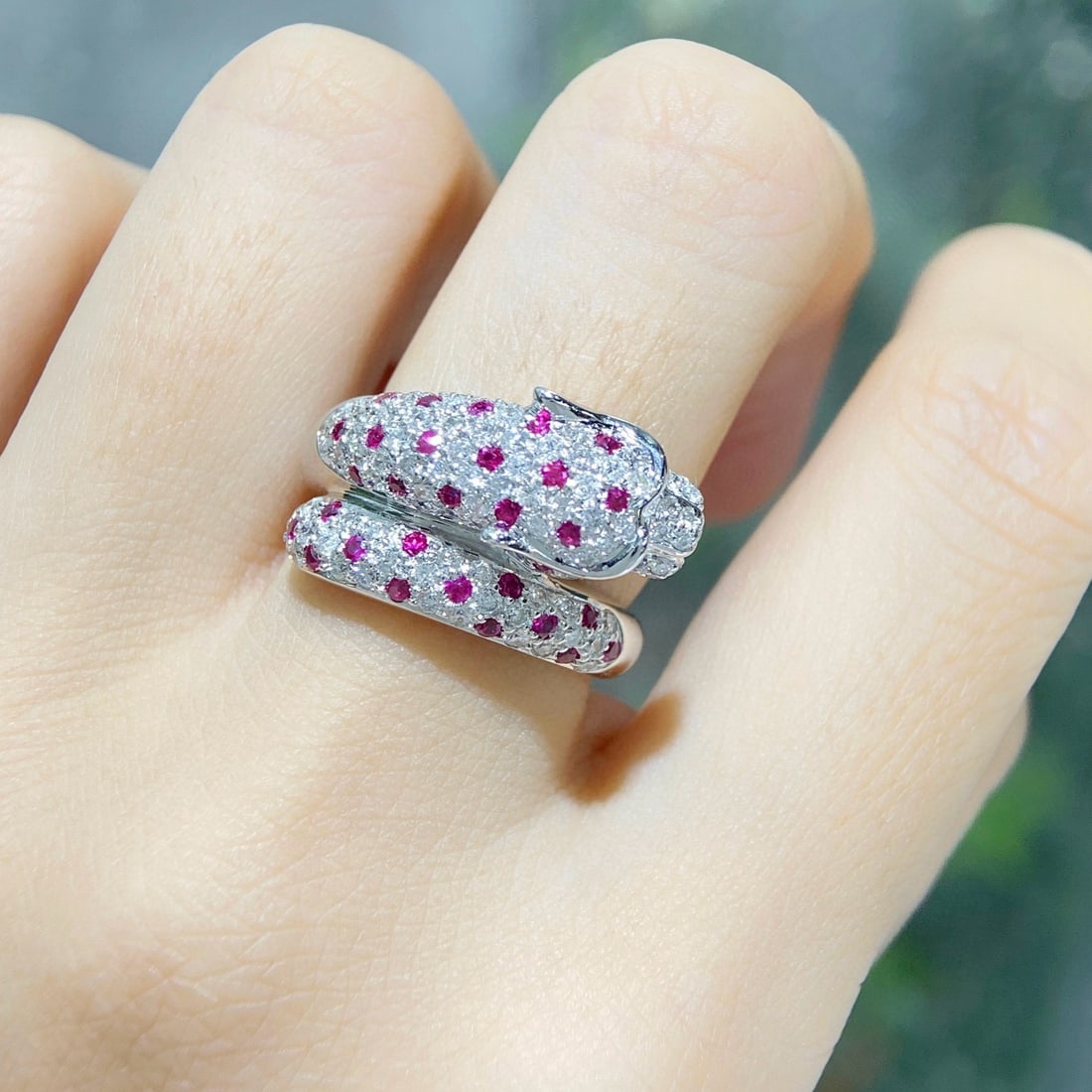 14k Gold 1.77 Ctw Natural Ruby & Diamond Ring - 3