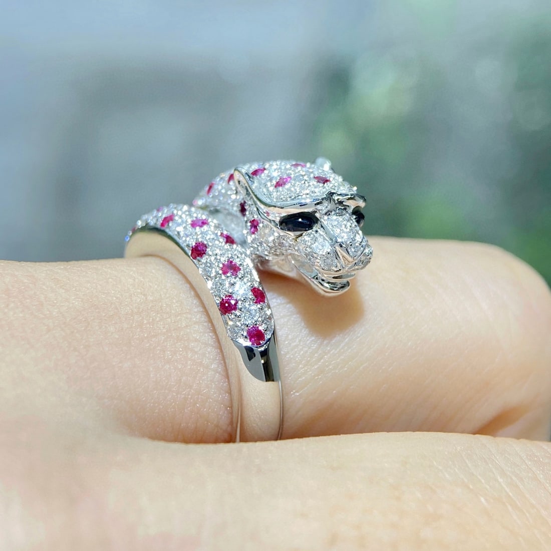 14k Gold 1.77 Ctw Natural Ruby & Diamond Ring - 4