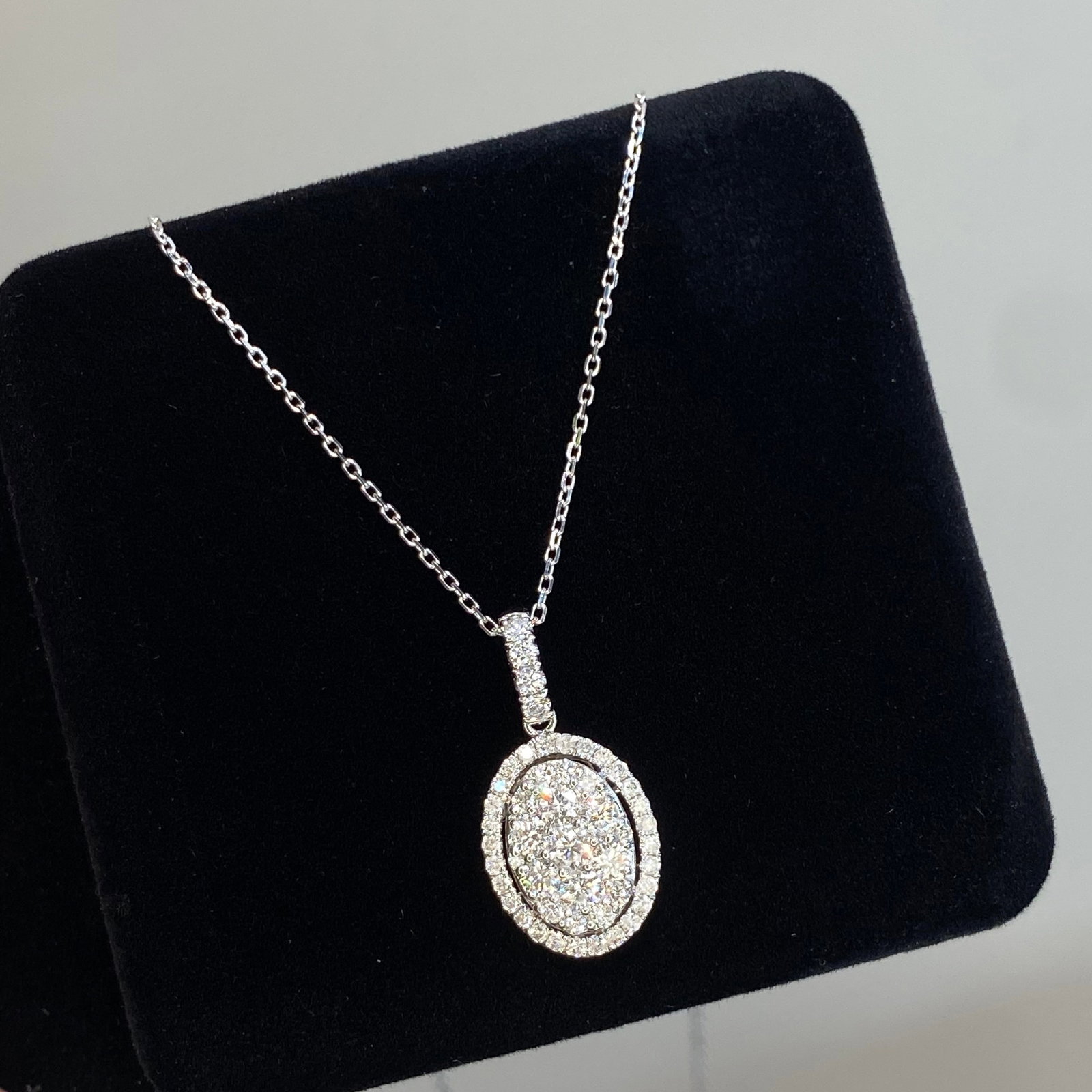 14k Gold 0.51 Ct Natural H Diamond Pendant( Without Chain ) - 2