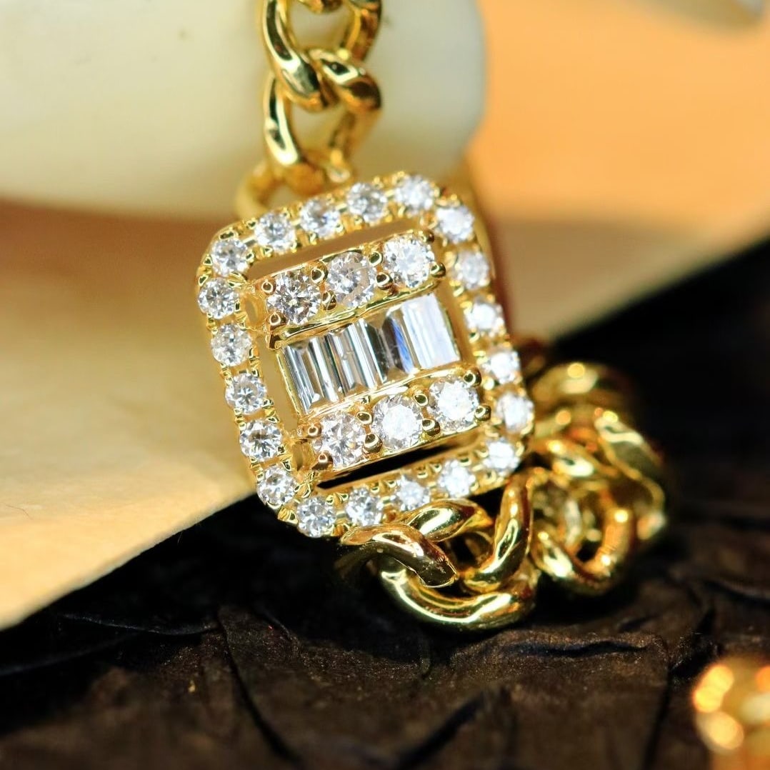 14k Gold 0.2 Ct Natural H Diamond Ring - 2