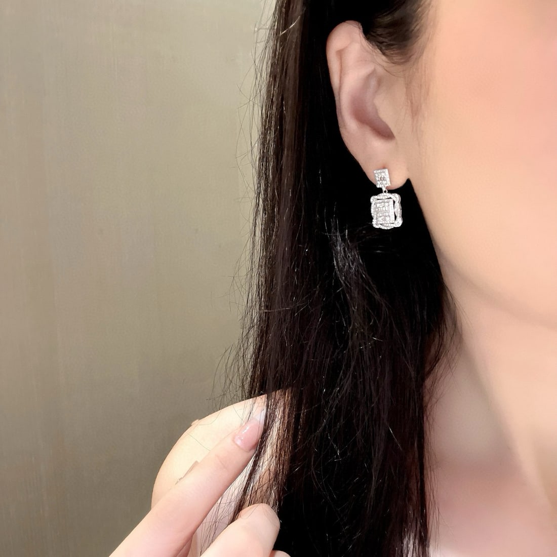 14k Gold 1.95 Ctw Natural H Diamond Jewelry Set - 5
