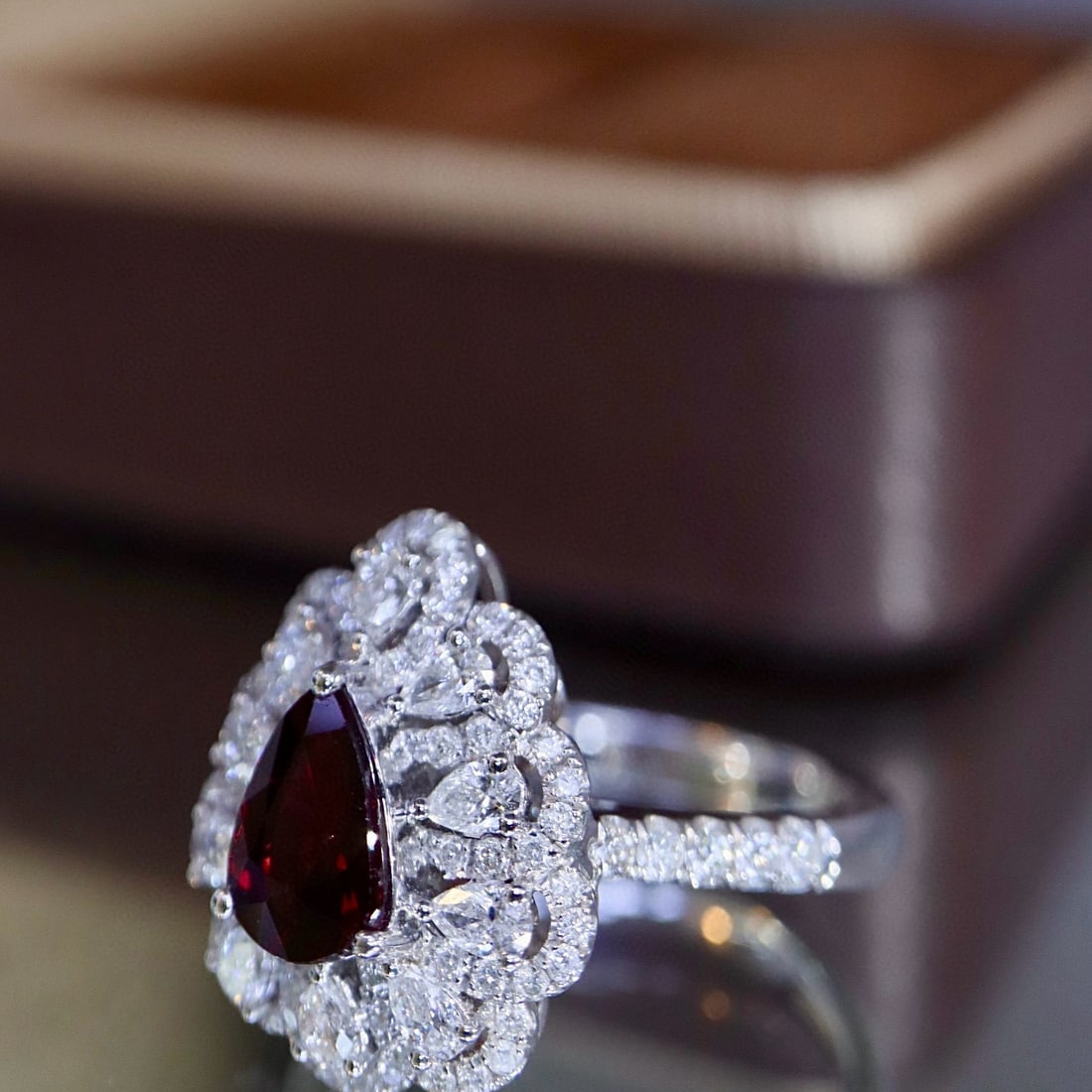 14k Gold 2.05 Ctw Natural Ruby & Diamond Ring - 3