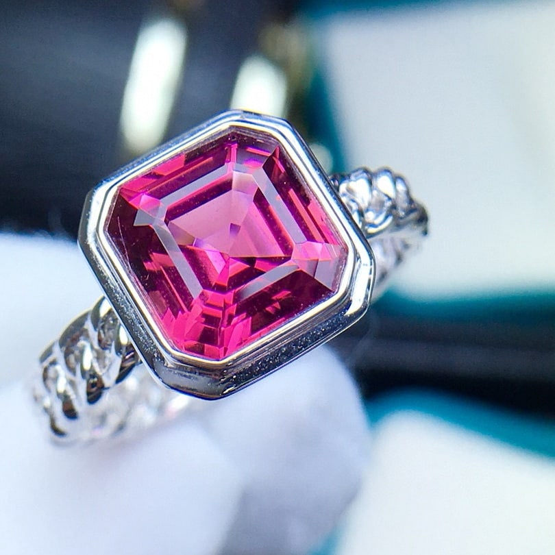 14k Gold 3.6 Ct Natural Tourmaline Ring - 5