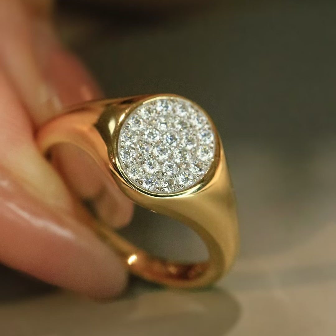 14k Gold 0.3 Ct Natural H Diamond Ring: Ref:231048435 // gold content:14k gold // ring size:7. 25us // // main gemstone:diamond // shape:round // carat weight:0. 3ct // clarity grade:vs-si // color:h // treatment:natural // cut grade:g //