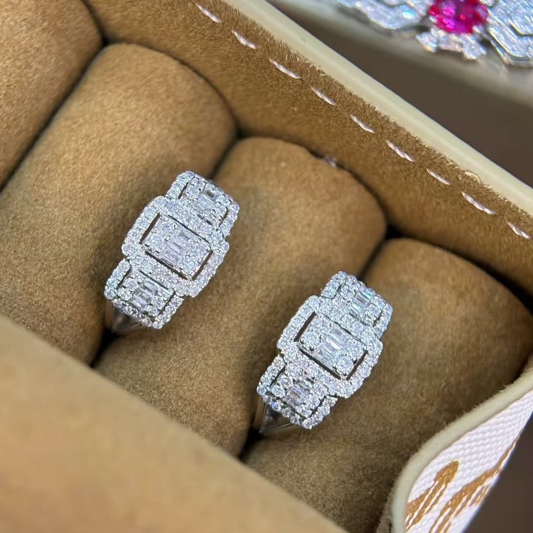 14k Gold 0.8 Ct Natural H Diamond Ring: Ref:231048438 // gold content:14k gold // ring size:7. 25us // // main gemstone:diamond // shape:multiply // carat weight:0. 8ct // clarity grade:vs-si // color:h // treatment:natural // High