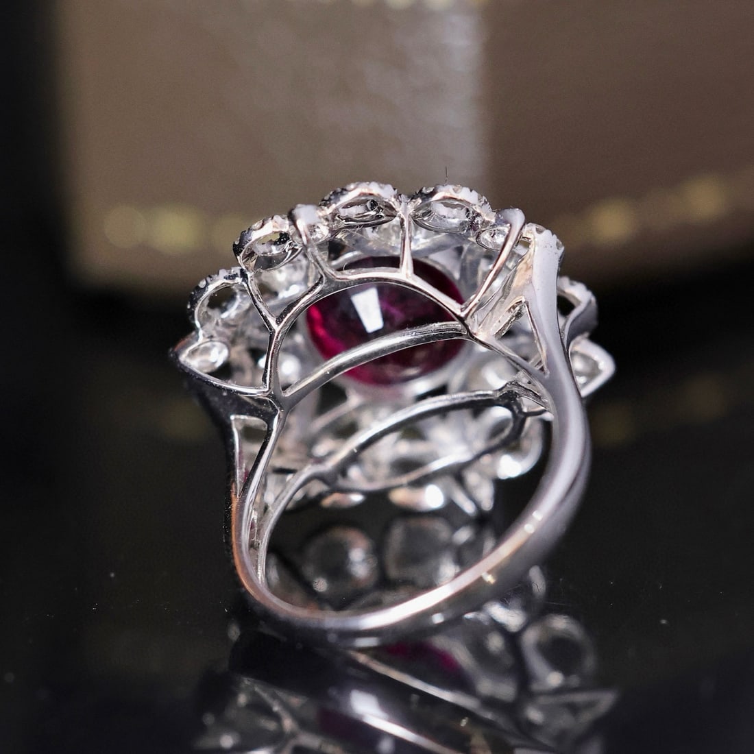 14k Gold 3.87 Ctw Natural Tourmaline & Diamond Ring - 3