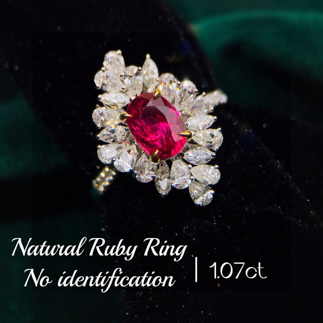 14k Gold 2.32 Ctw Natural Ruby & Diamond Ring - 4