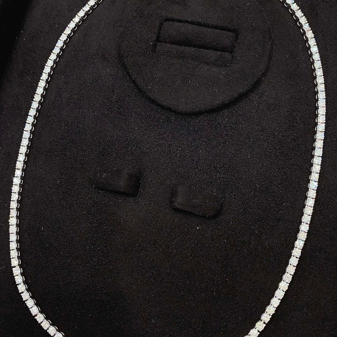 14k Gold 10.98 Ct Natural H Diamond Necklace: Ref:231052052 // gold content:14k gold // main gemstone:diamond // shape:round // carat weight:10. 98ct // clarity grade:vs-si // color:h // treatment:natural // cut grade:g // Condition: New Low