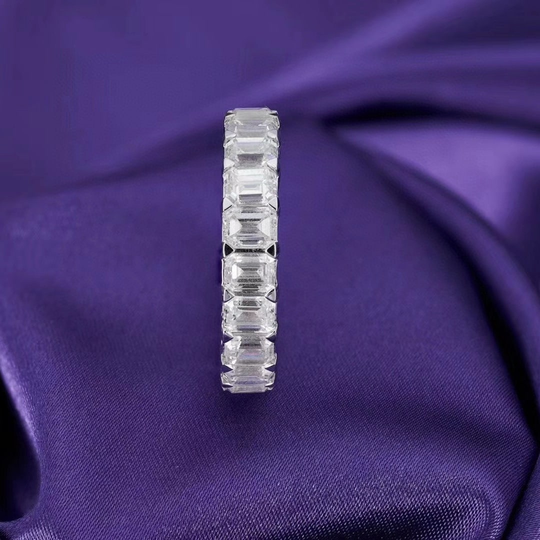 14k Gold 7.19 Ct Natural H Diamond Ring - 2