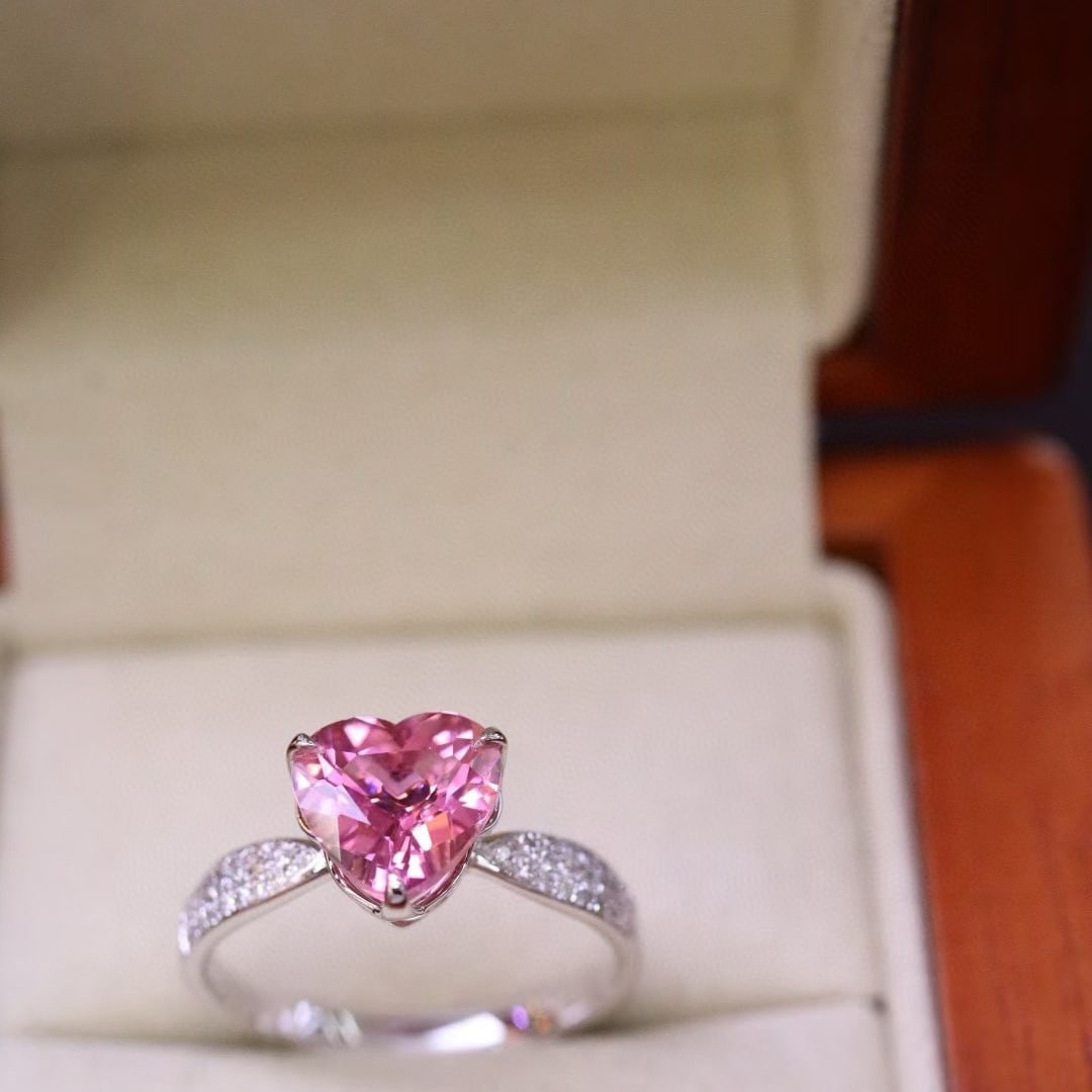 14k Gold 2.07 Ctw Natural Tourmaline & Diamond Ring - 4