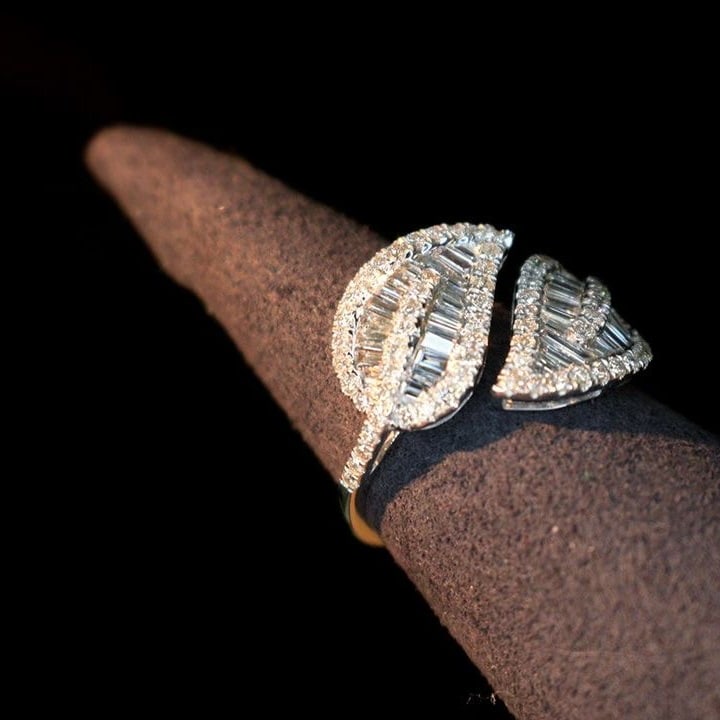 14k Gold 1 Ct Natural H Diamond Ring - 2