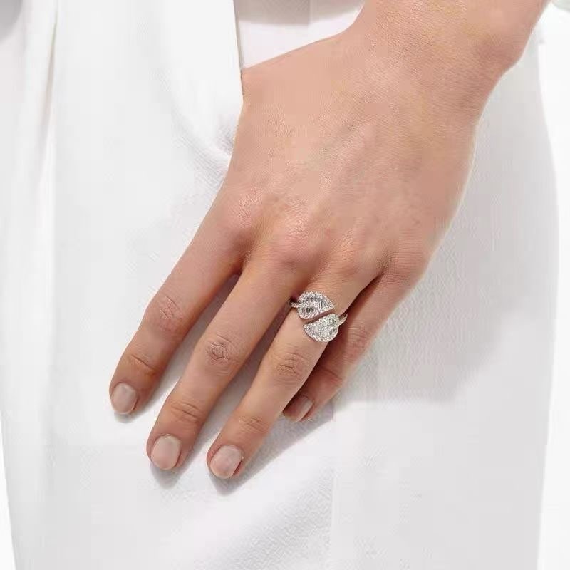 14k Gold 1 Ct Natural H Diamond Ring - 6