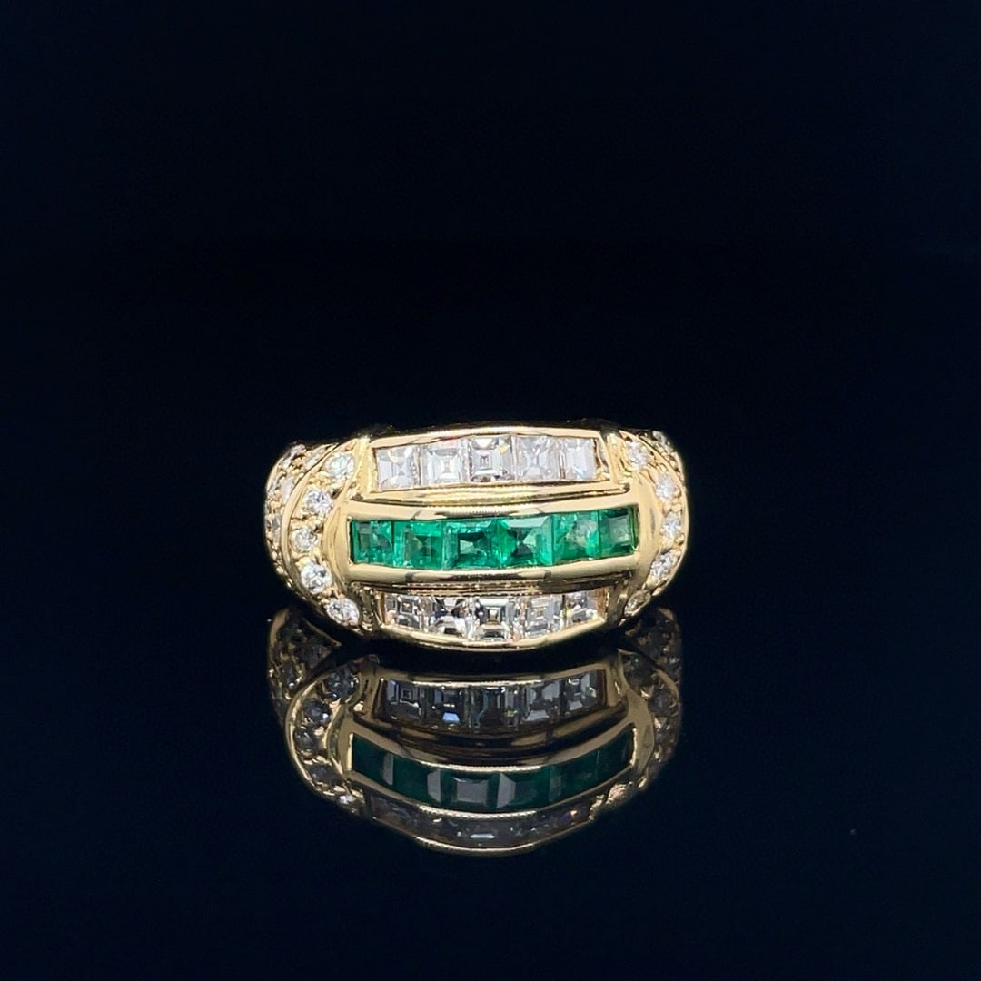 14k Gold 1.07 Ct Natural H Diamond Ring (1 of 5)