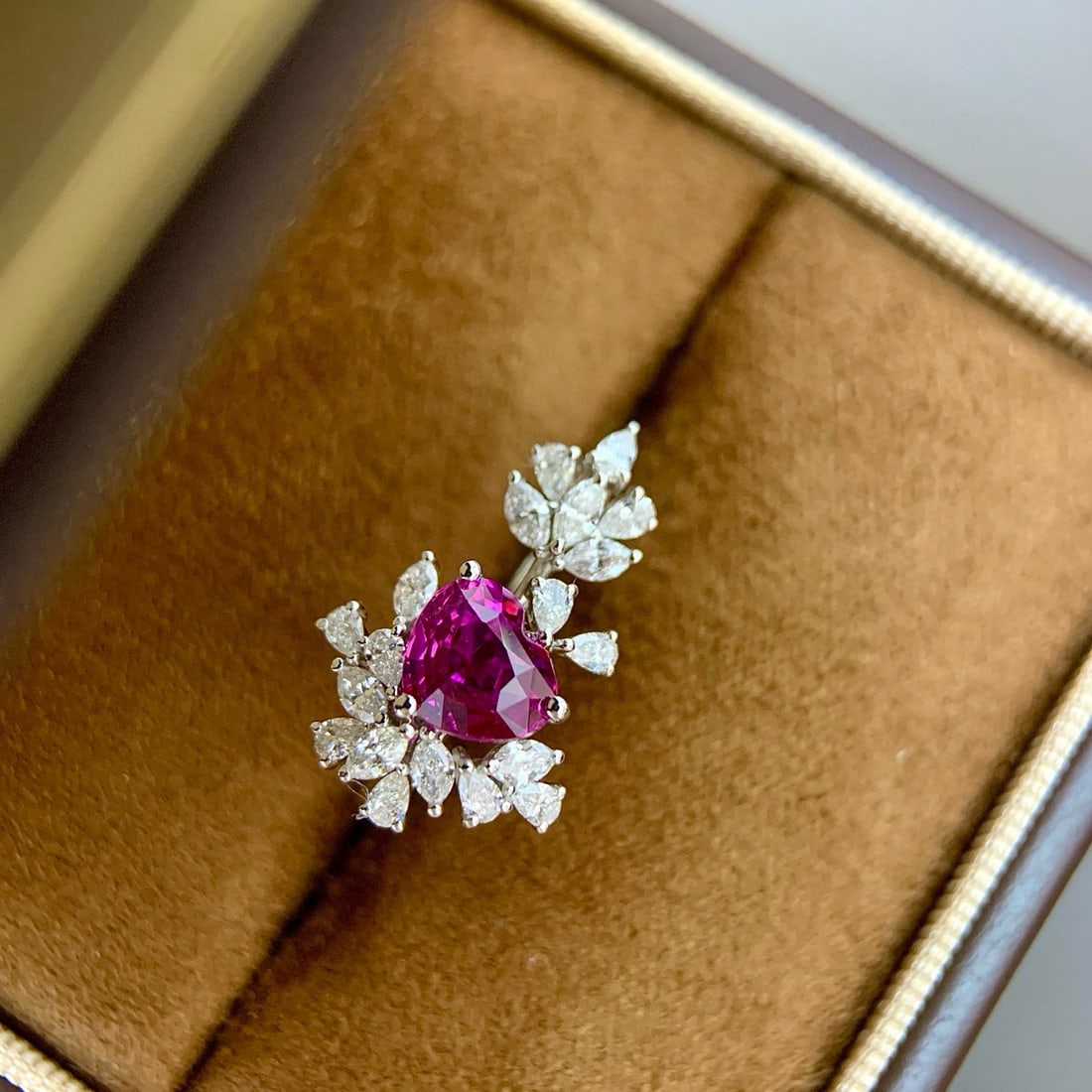14k Gold 2.16 Ctw Natural Sapphire & Diamond Ring - 2