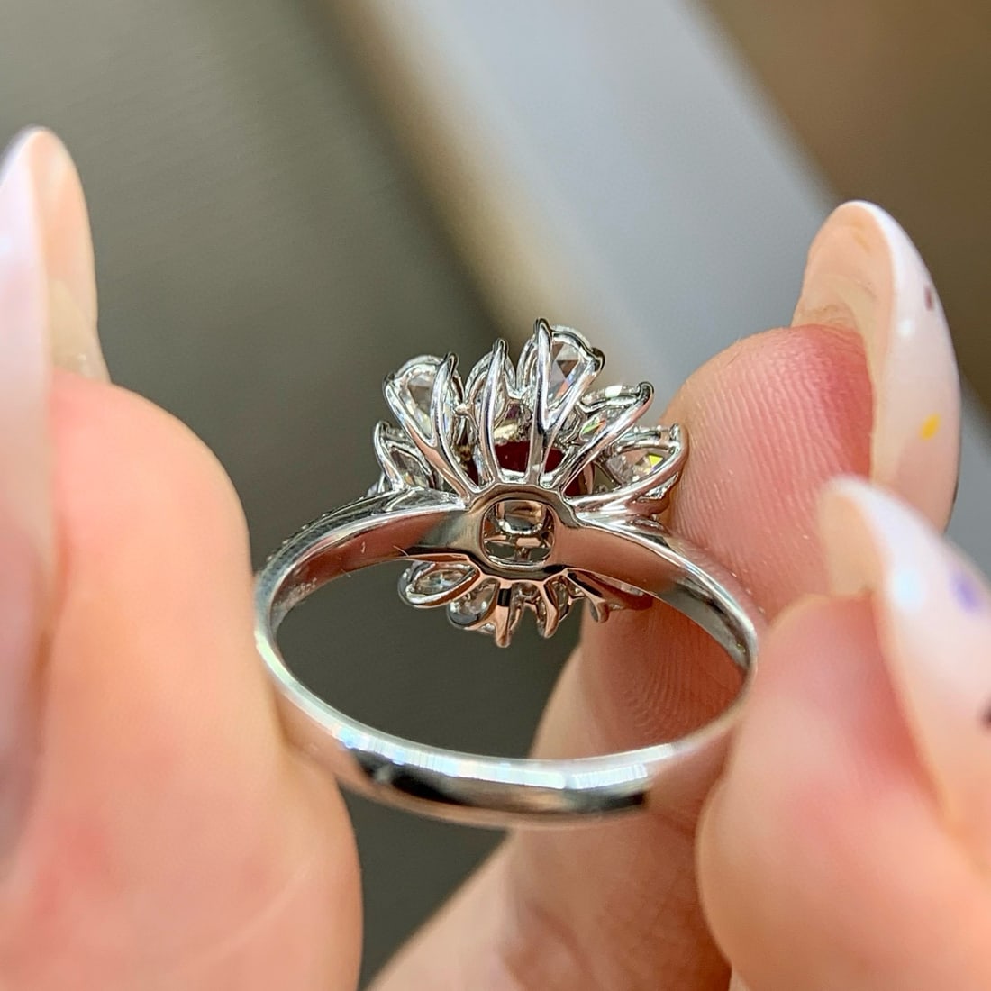 14k Gold 2.14 Ctw Natural Ruby & Diamond Ring - 3