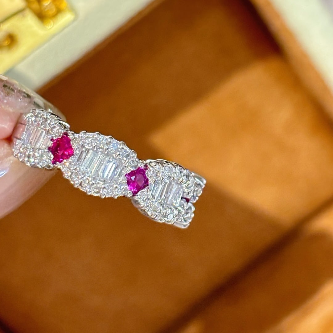 14k Gold 1 Ct Natural H Diamond Ring - 2