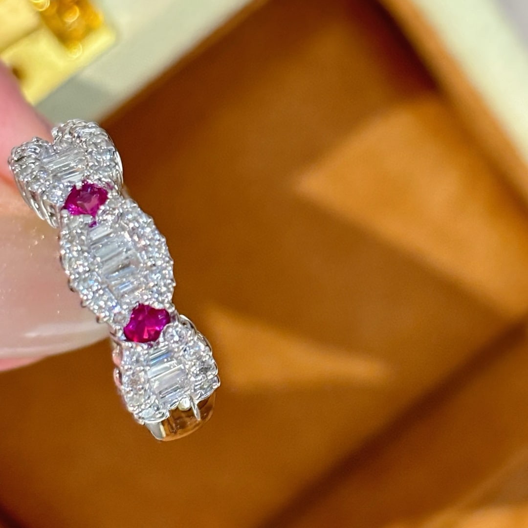 14k Gold 1 Ct Natural H Diamond Ring - 3