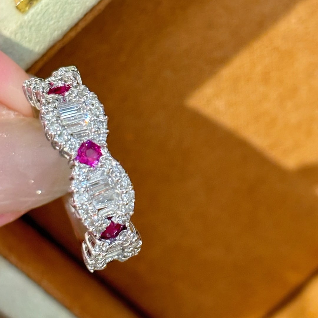 14k Gold 1 Ct Natural H Diamond Ring - 4