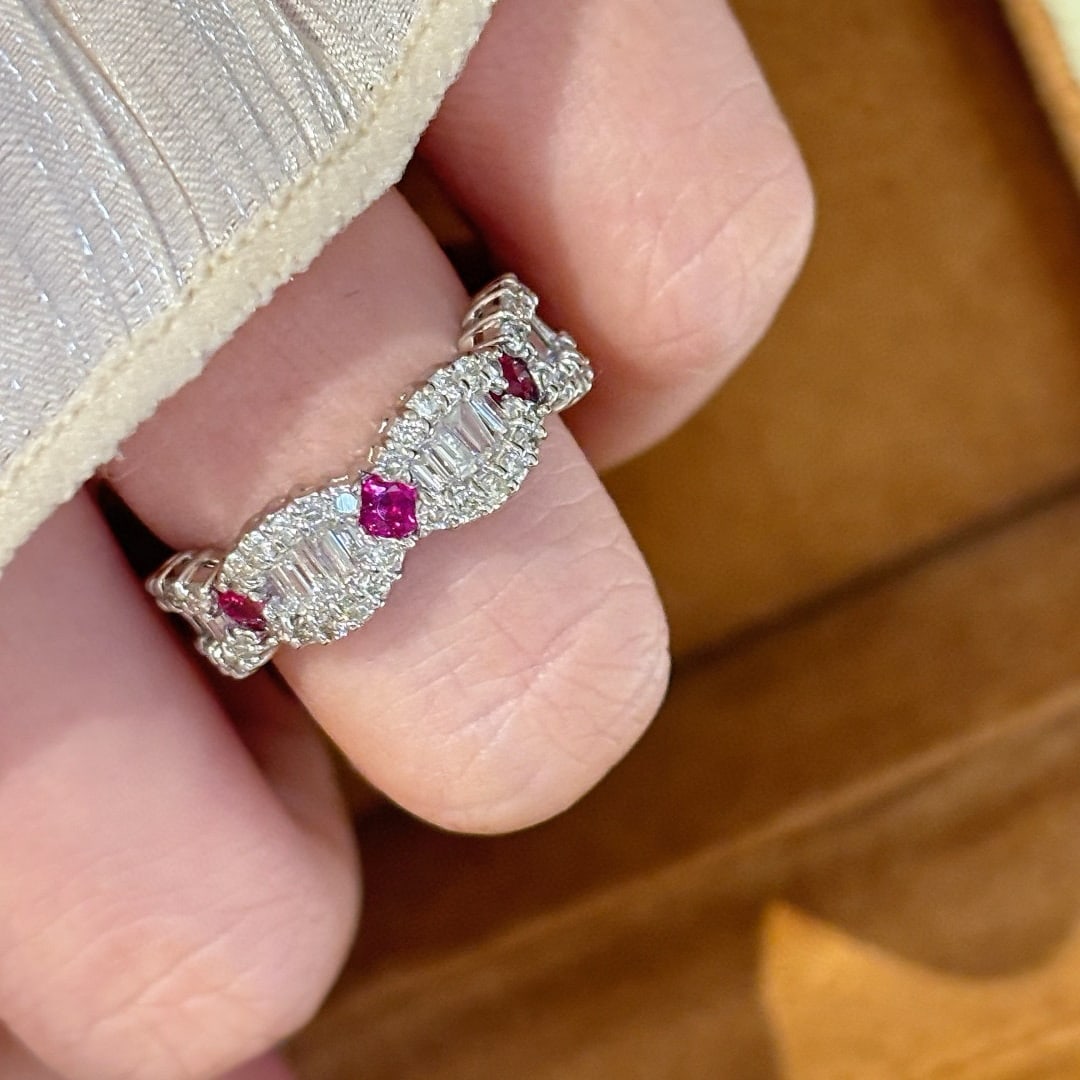 14k Gold 1 Ct Natural H Diamond Ring - 6