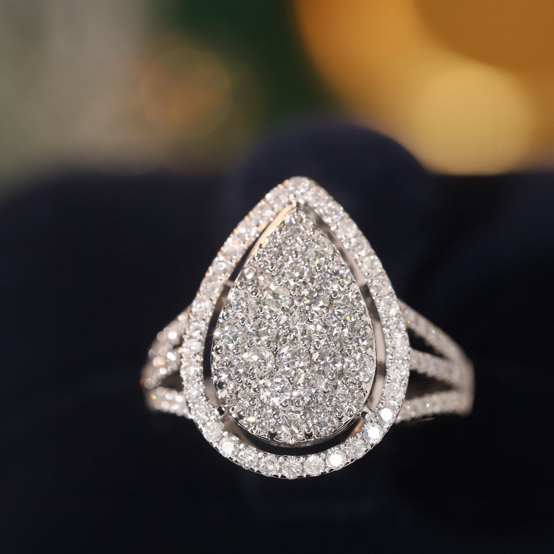 14k Gold 1.3 Ct Natural H Diamond Ring: Ref:231055074 // gold content:14k gold // ring size:7. 25us // // main gemstone:diamond // shape:round // carat weight:1. 3ct // clarity grade:vs-si // color:h // treatment:natural // cut grade:g // C