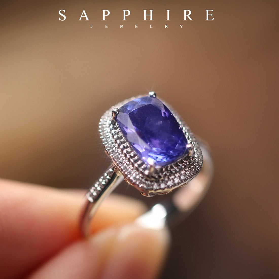 14k Gold 2.67 Ctw Natural Tanzanite & Diamond Ring - 6