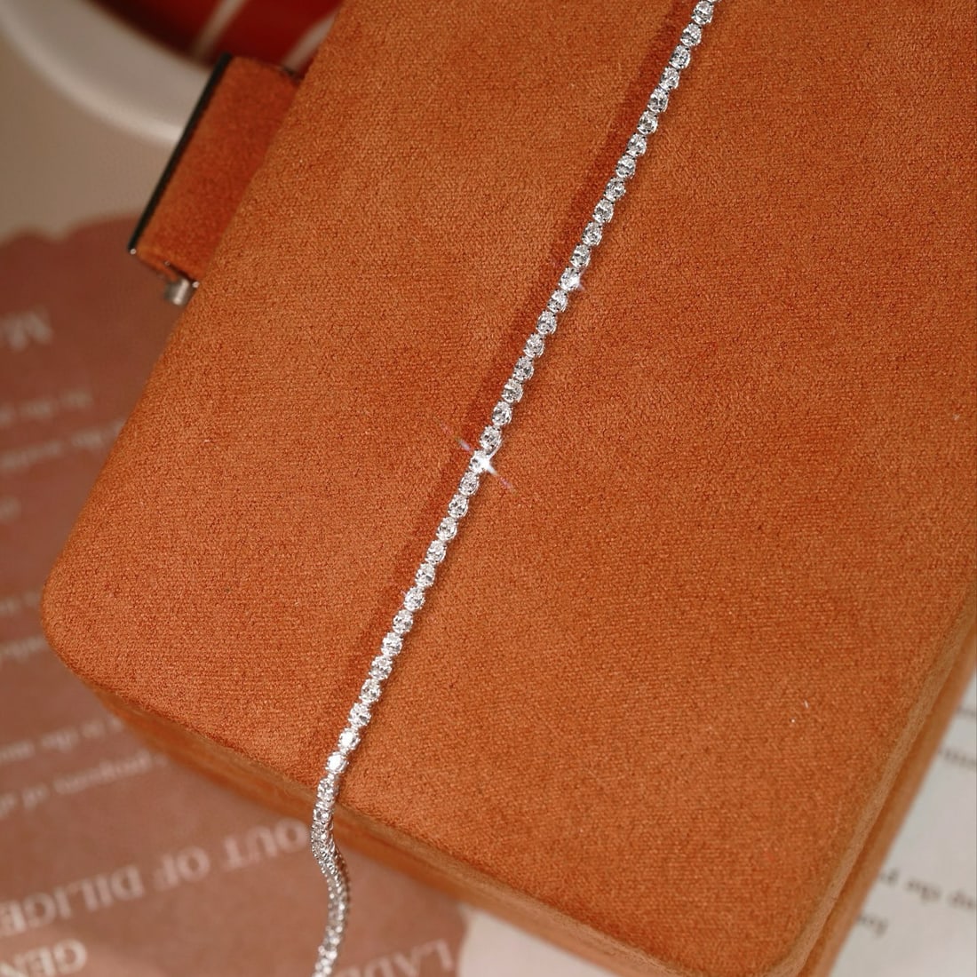 14k Gold 1.58 Ct Natural H Diamond Bracelet - 3
