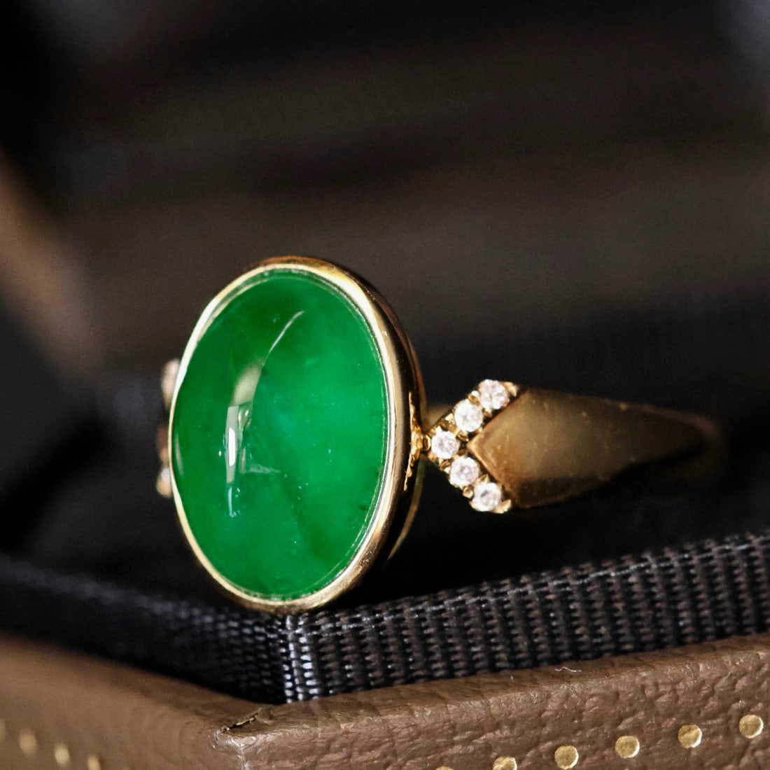 14k Gold 4.09 Ctw Natural Emerald & Diamond Ring - 2