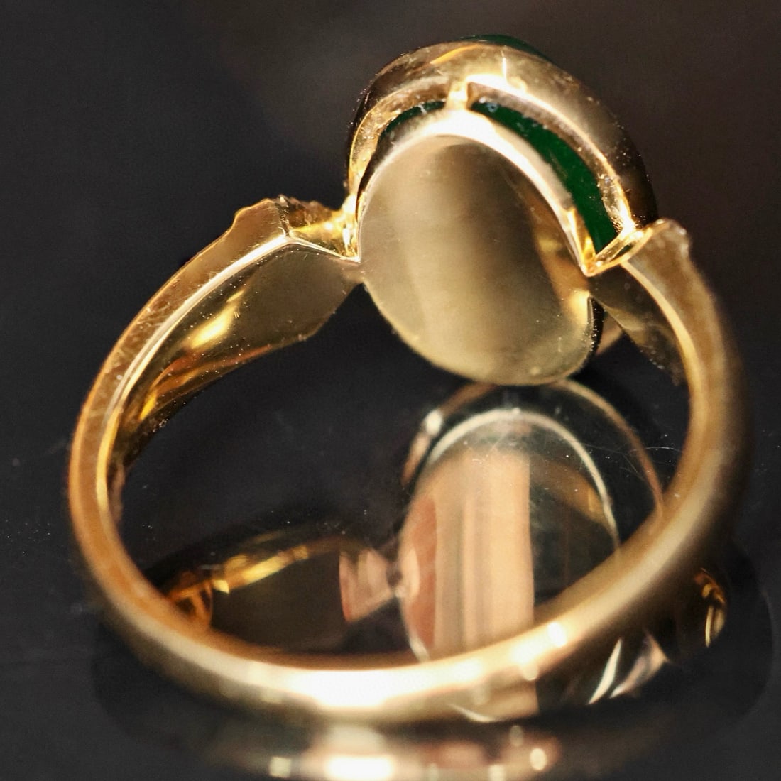 14k Gold 4.09 Ctw Natural Emerald & Diamond Ring - 6