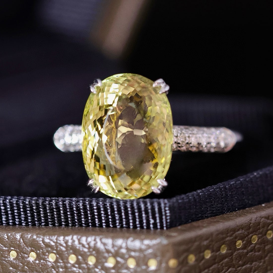 14k Gold 7.93 Ctw Natural Tourmaline & Diamond Ring - 4